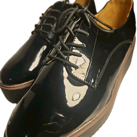 MADDEN Girl “Written” Black Platform Oxford Shoes 11M–Y2K Cottage Boho Barbie[2D - Picture 5 of 8